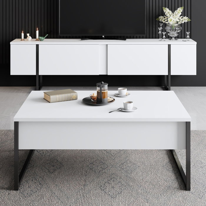 Hanah Home Luxe Set Blanco y Negro